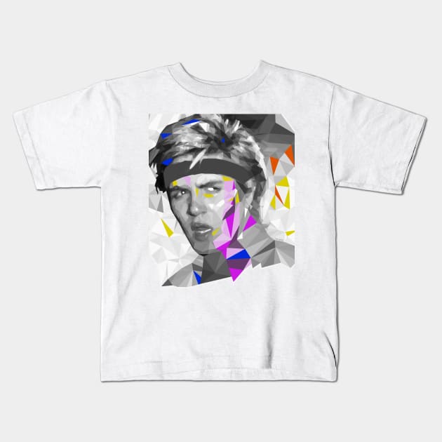 Simon Le Bon from Duran Duran Kids T-Shirt by So Red The Poppy